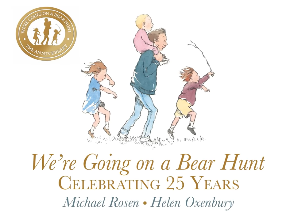 Watch Michael Rosen perform We’re Going on a Bear Hunt