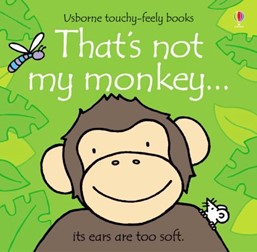 The book cover of “That’s not my monkey..” by Fiona Watts
